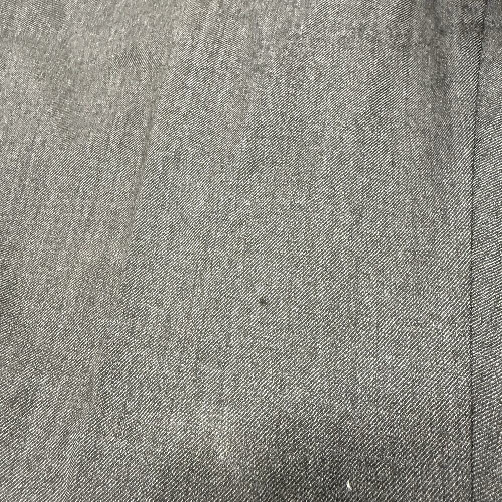 Vintage Yves Saint Laurent Dress Wool Pants Gray Pleated Suit Slacks Trousers 31 - Picture 3 of 10